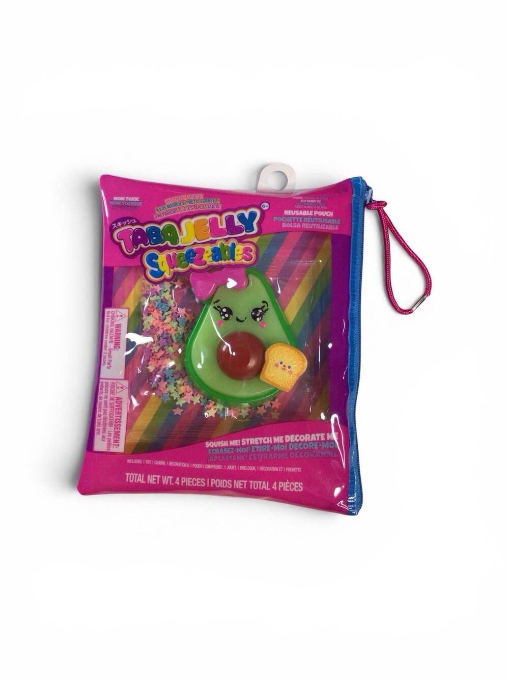 Squishy Taba Jelly Decorating Squeezeables Toast Squeeze Fidget Sensory Toy